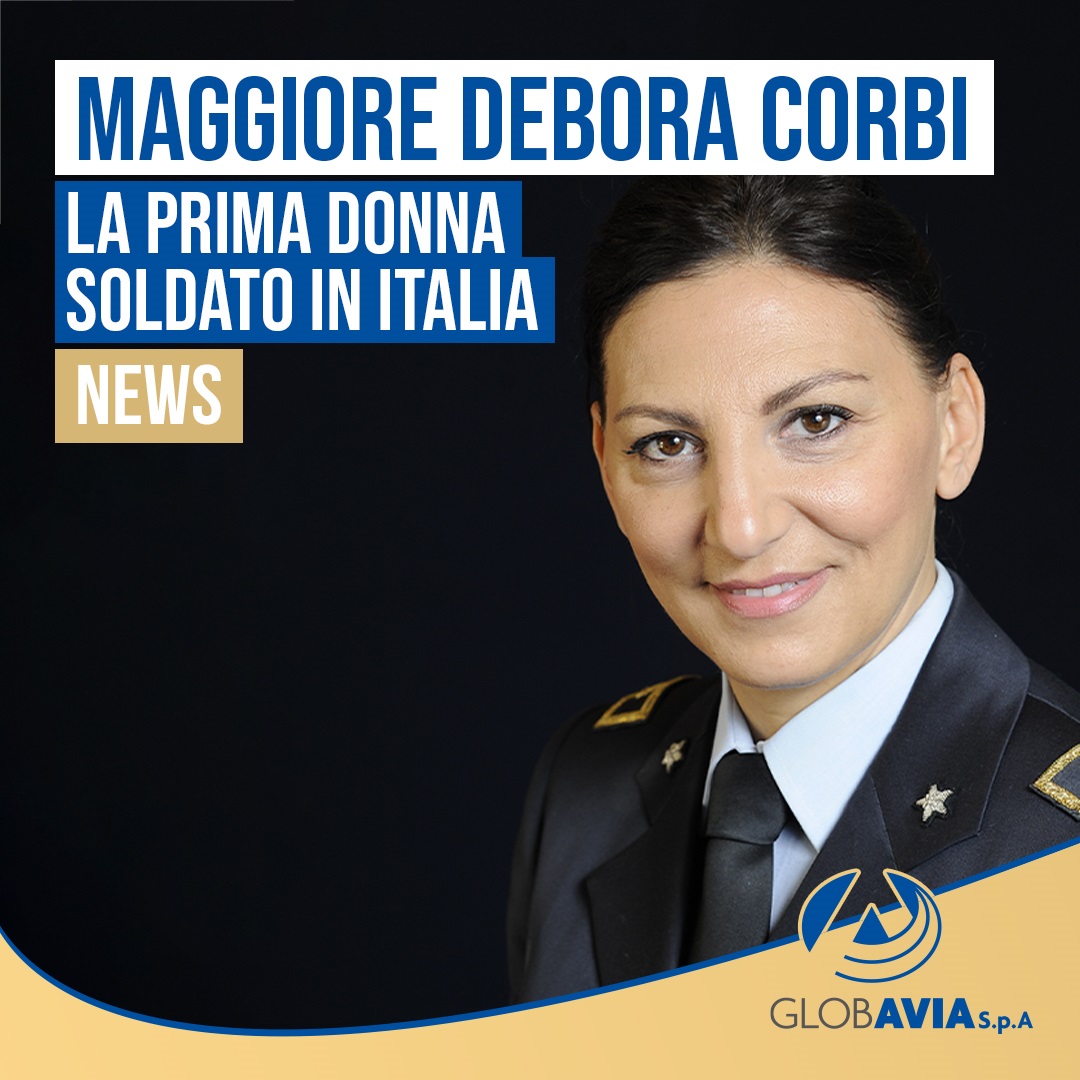 Maggiore Debora Corbi, la prima donna soldato in Italia 