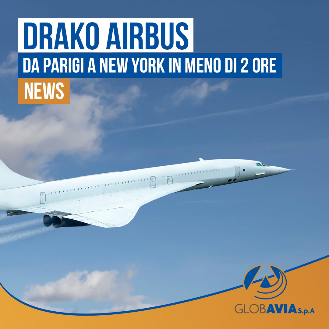 Drako-Airbus: da Parigi a New York in meno di 2 ore 